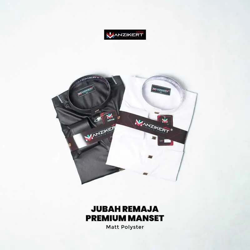 MANZIKERT JUBAH PREMIUM MANSET REMAJA