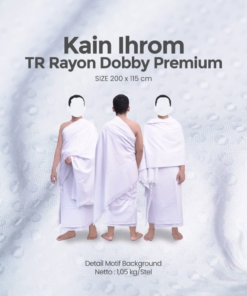 KAIN IHRAM TR RAYON DOBBY PREMIUM