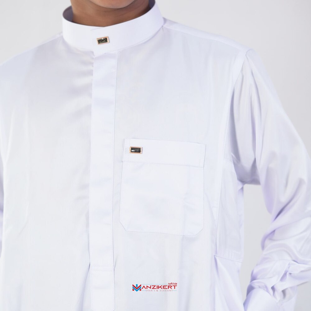 MANZIKERT JUBAH REMAJA ZIPPER HIDDEN - Gambar 5