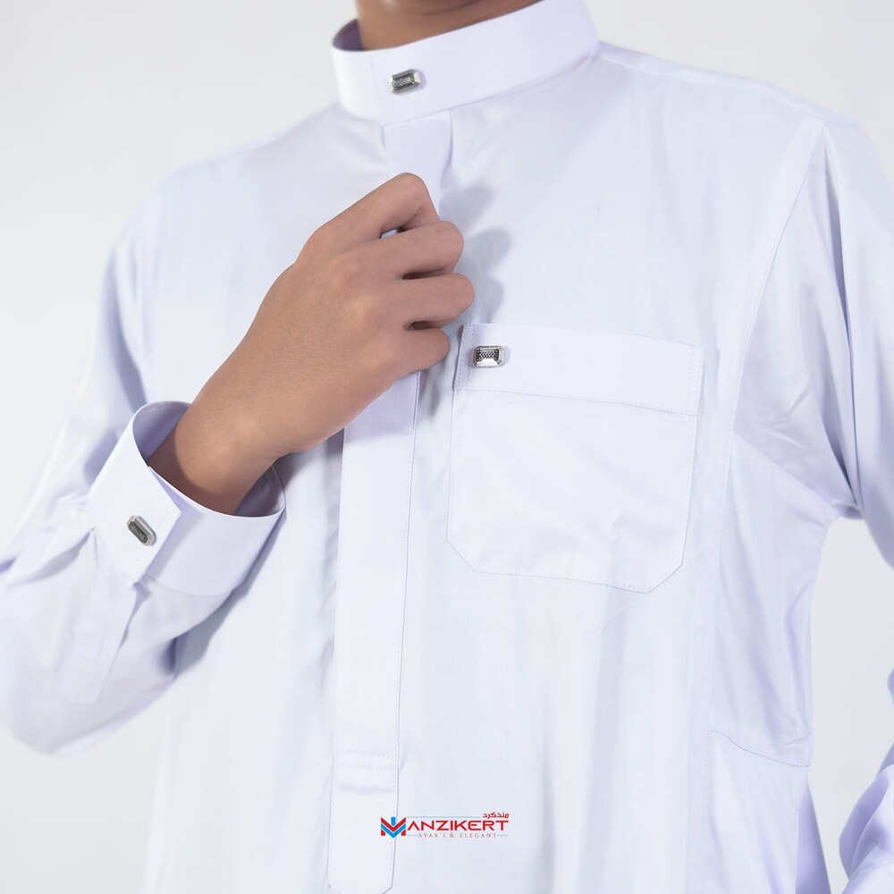 MANZIKERT JUBAH REMAJA ZIPPER HIDDEN - Gambar 4
