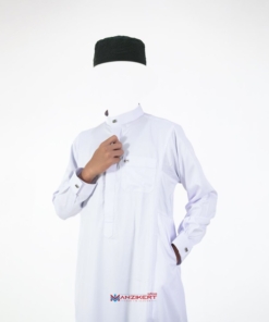 MANZIKERT JUBAH REMAJA ZIPPER HIDDEN