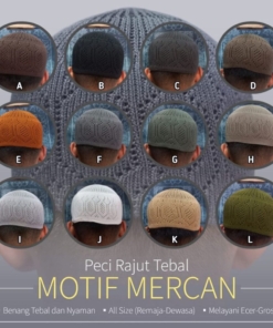 Alternative view of PECI RAJUT TEBAL MOTIF MERCAN