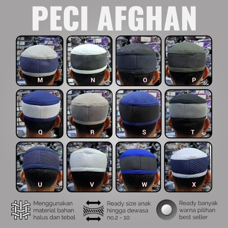 PECI AFGHAN ANAK-DEWASA - Gambar 4