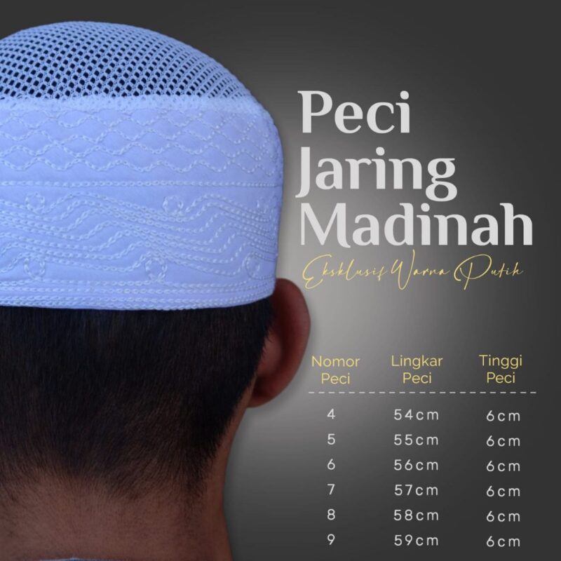 PECI JARING MADINAH BORDIR - Gambar 4