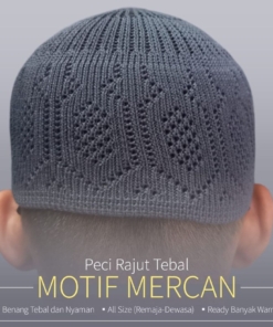 PECI RAJUT TEBAL MOTIF MERCAN