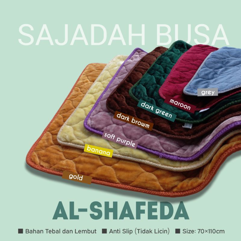 SAJADAH BUSA ALSHAFEDA PREMIUM