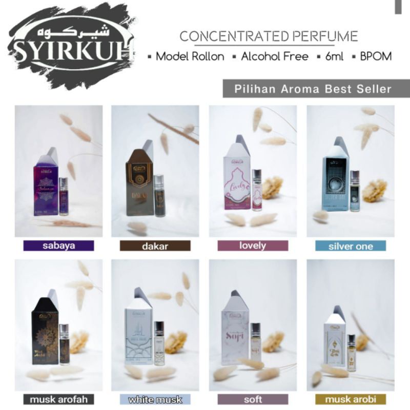 SYIRKUH PARFUM SHOLAT AROMA BEST SELLER - Gambar 2