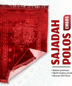 Alternative view of SAJADAH POLOS EMBOS PREMIUM