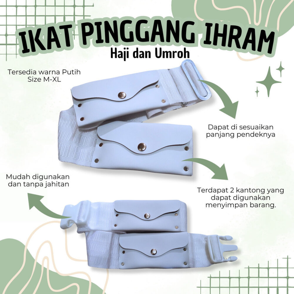 IKAT PINGGANG IHRAM - Gambar 2