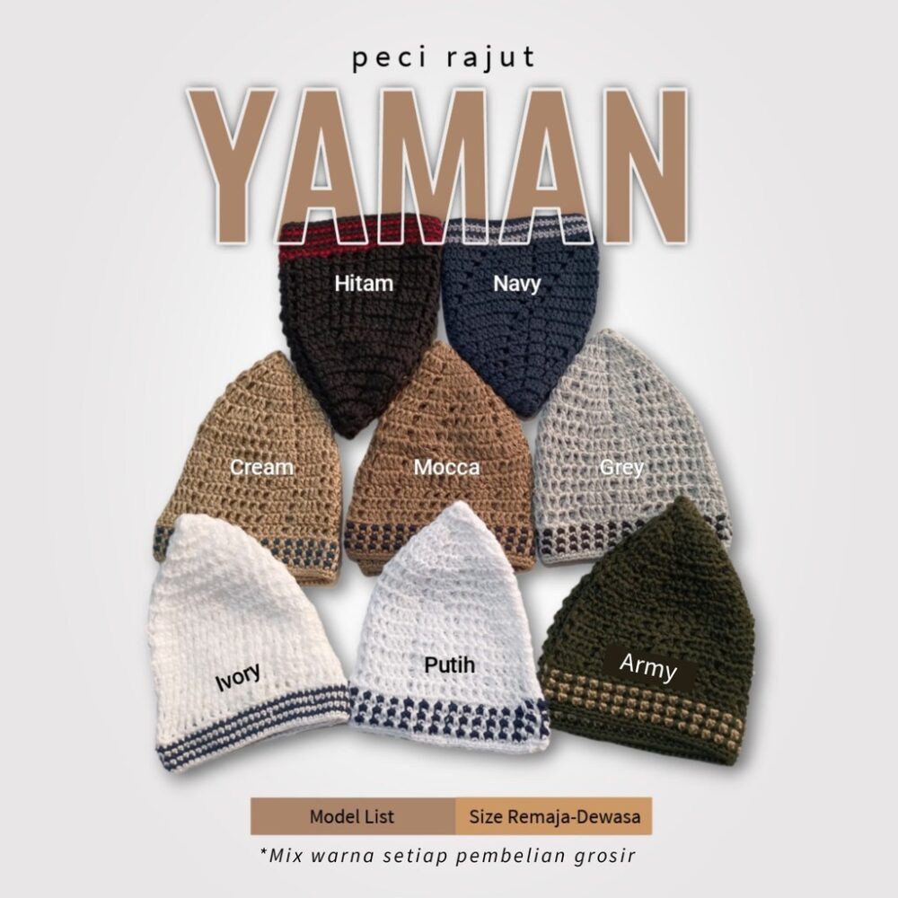 PECI RAJUT YAMAN LIST - Gambar 2