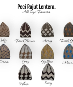 PECI RAJUT LENTERA DEWASA