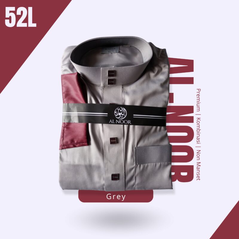 ALNOOR JUBAH PREMIUM NON MANSET KOMBINASI - Gambar 7