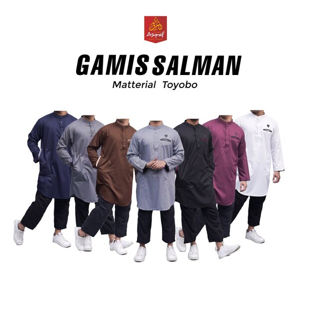 ASYRAF KURTAH GAMIS SALMAN PANJANG - Gambar 6