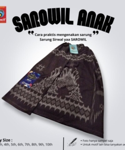 SAROWIL MOTIF KEMBANG ANAK