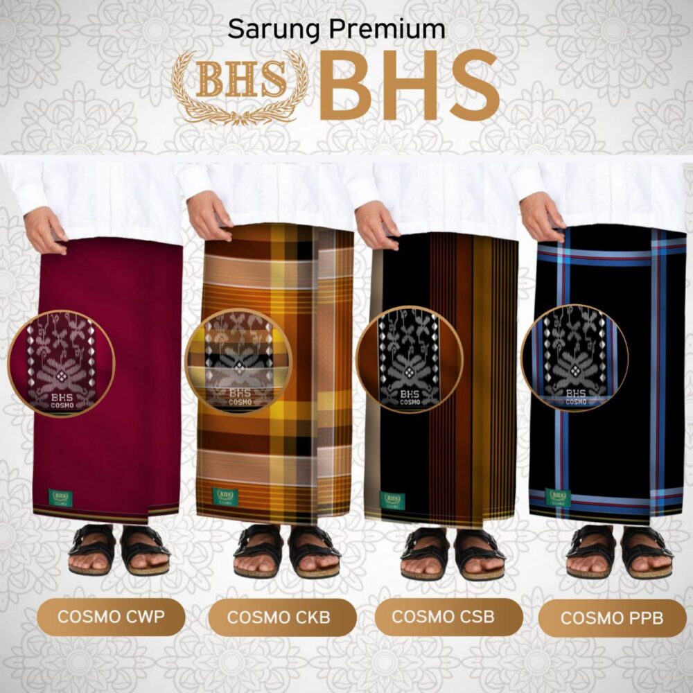 SARUNG BHS PREMIUM COSMOS SILVER - Gambar 6
