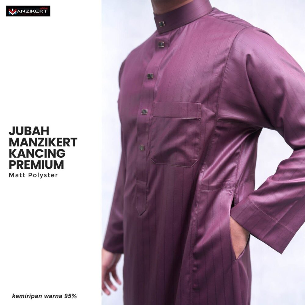 MANZIKERT JUBAH PREMIUM NON-MANSET DEWASA - Gambar 3