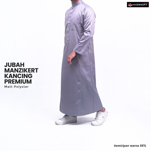 MANZIKERT JUBAH PREMIUM NON-MANSET DEWASA - Gambar 5