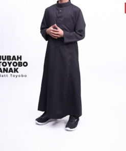 ASYRAF JUBAH SAUDI POLOS ANAK KERAH TEGAK
