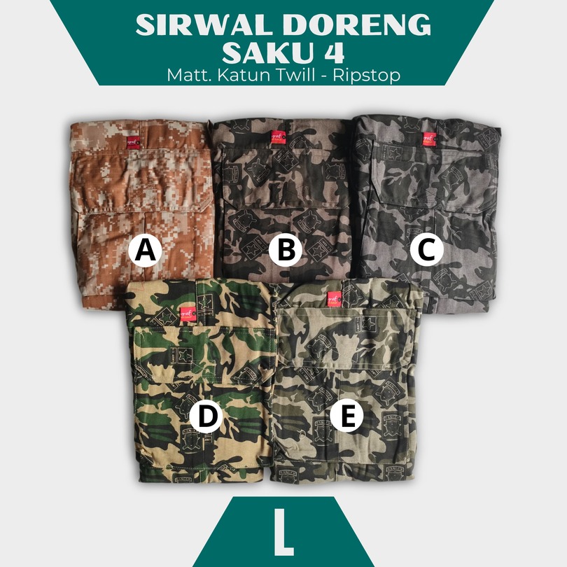 ASYRAF SIRWAL DORENG ABU DHABI 4 SAKU DEWASA - Gambar 3