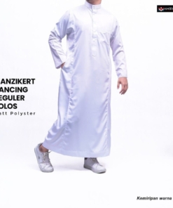 MANZIKERT JUBAH REGULER PUTIH DEWASA