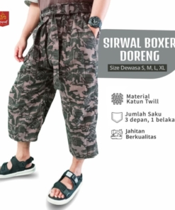ASYRAF SIRWAL BOXER DORENG KATUN TWILL