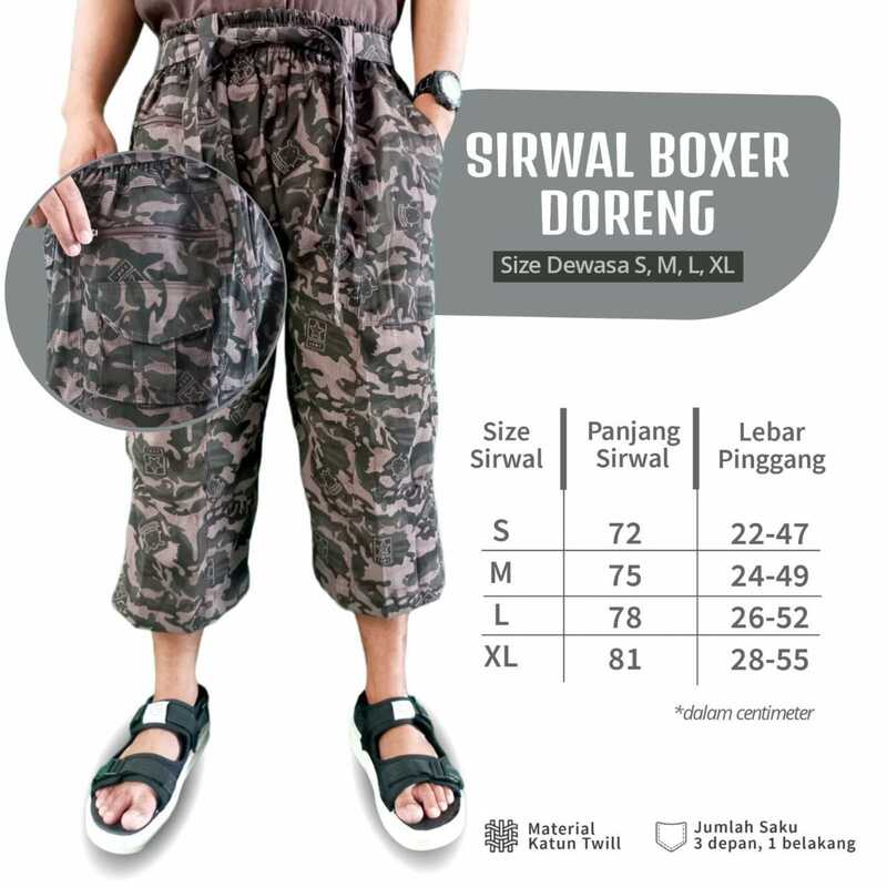 ASYRAF SIRWAL BOXER DORENG KATUN TWILL - Gambar 2
