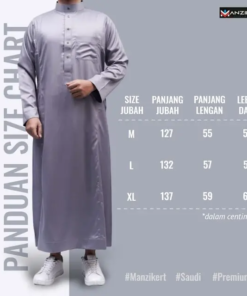 Alternative view of MANZIKERT JUBAH PREMIUM NON-MANSET DEWASA