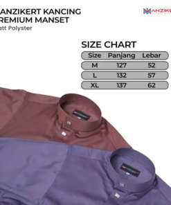 Alternative view of MANZIKERT JUBAH KANCING PREMIUM MANSET