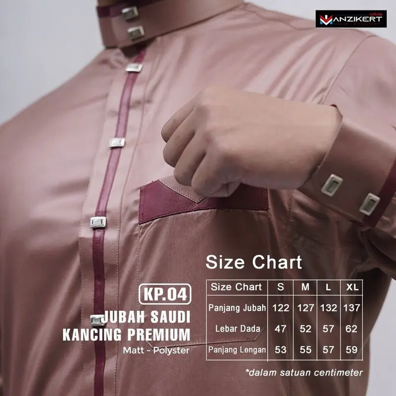 MANZIKERT JUBAH KP.04 DEWASA - Gambar 2