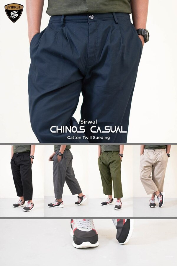 SYIRKUH SIRWAL CHINOS CASUAL DEWASA