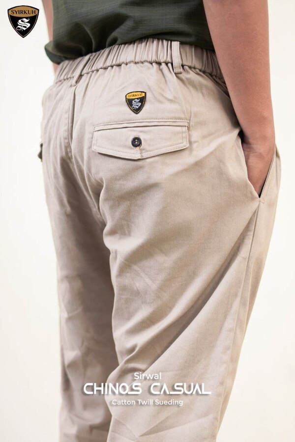 SYIRKUH SIRWAL CHINOS CASUAL DEWASA - Gambar 4