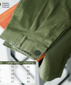 Alternative view of SYIRKUH SIRWAL CHINOS CASUAL DEWASA