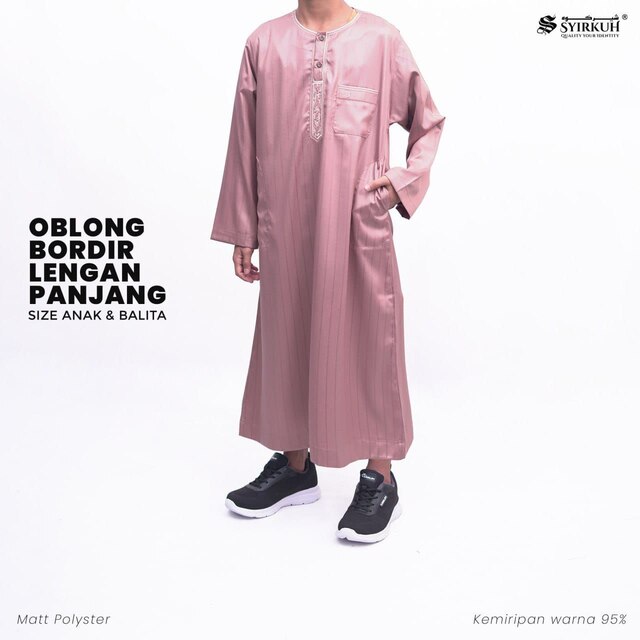 SYIRKUH JUBAH OBLONG BALITA-ANAK PANJANG - Gambar 5