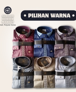 ALNOOR JUBAH BORDIR MANSET DEWASA TC956