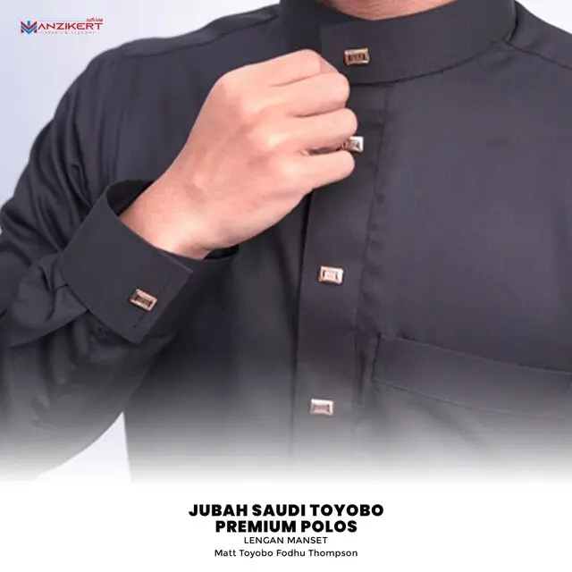 MANZIKERT JUBAH TOYOBO POLOS - Gambar 4