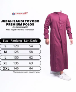 Alternative view of MANZIKERT JUBAH TOYOBO POLOS