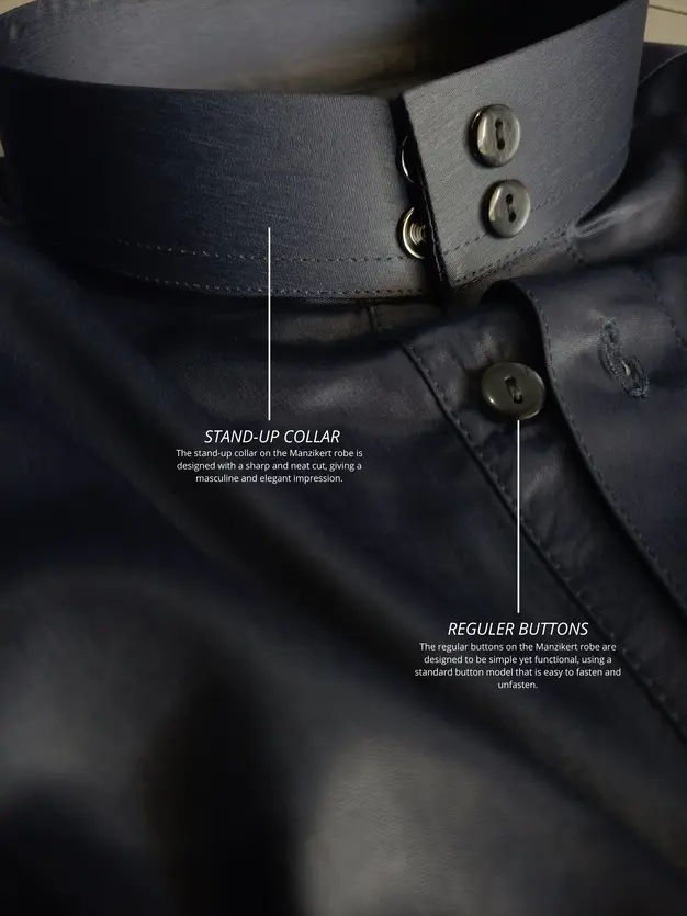 MANZIKERT JUBAH REGULER NON MANSET DEWASA - Gambar 4