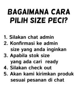 Alternative view of PECI SONGKOK ALFA POLOS EKSKLUSIF