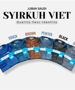 Alternative view of SYIRKUH JUBAH SAUDI VIET MENSET KANCING REGULER