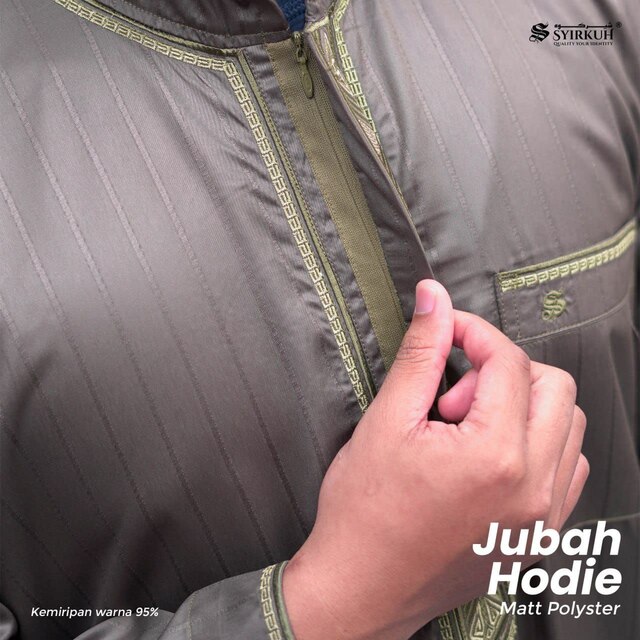 SYIRKUH JUBAH HODIE SALUR DEWASA - Gambar 3