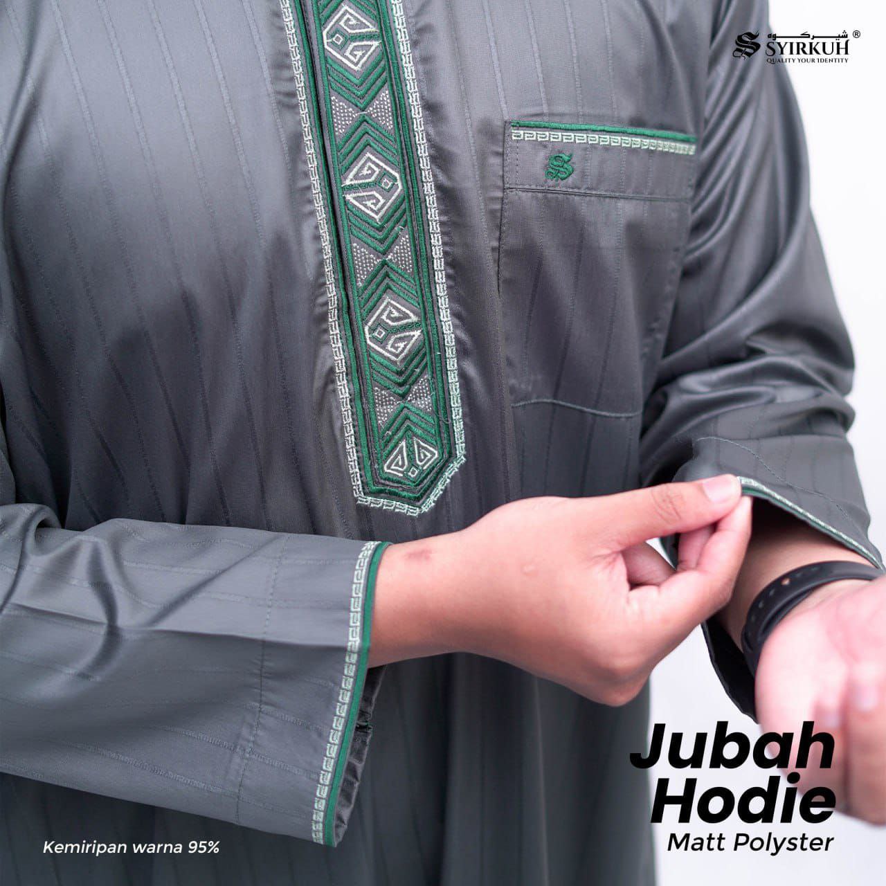 SYIRKUH JUBAH HODIE SALUR DEWASA - Gambar 4
