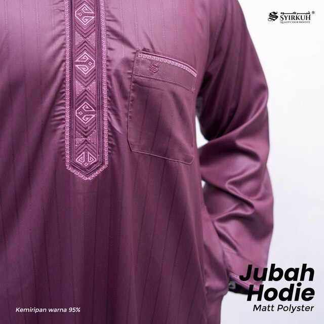 SYIRKUH JUBAH HODIE SALUR DEWASA - Gambar 5