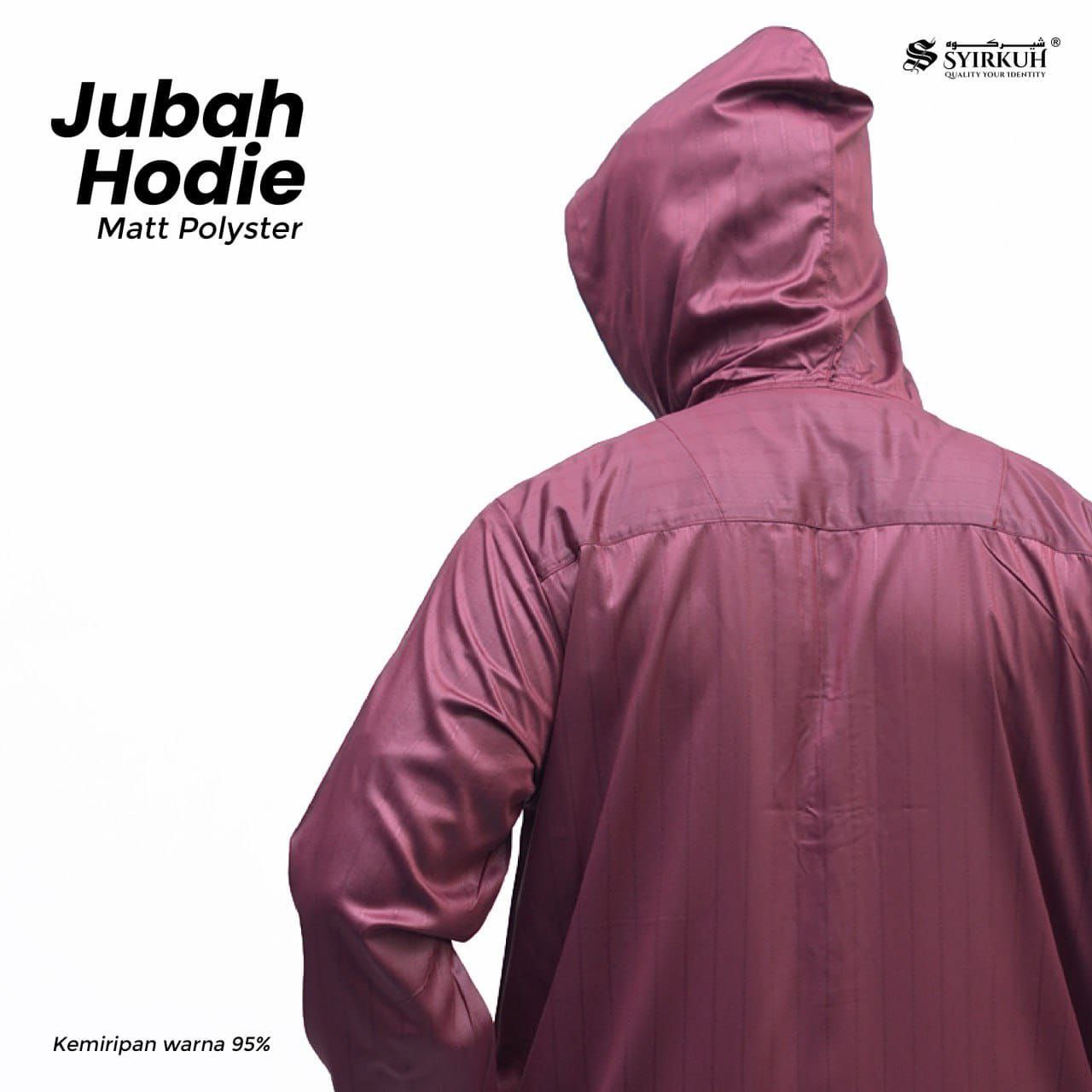 SYIRKUH JUBAH HODIE SALUR DEWASA - Gambar 6