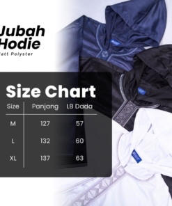 Alternative view of SYIRKUH JUBAH HODIE SALUR DEWASA