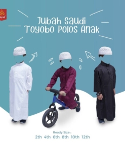 ASYRAF JUBAH POLOS ANAK TOYOBO