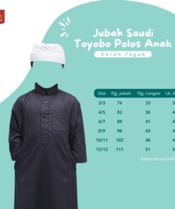 Alternative view of ASYRAF JUBAH POLOS ANAK TOYOBO