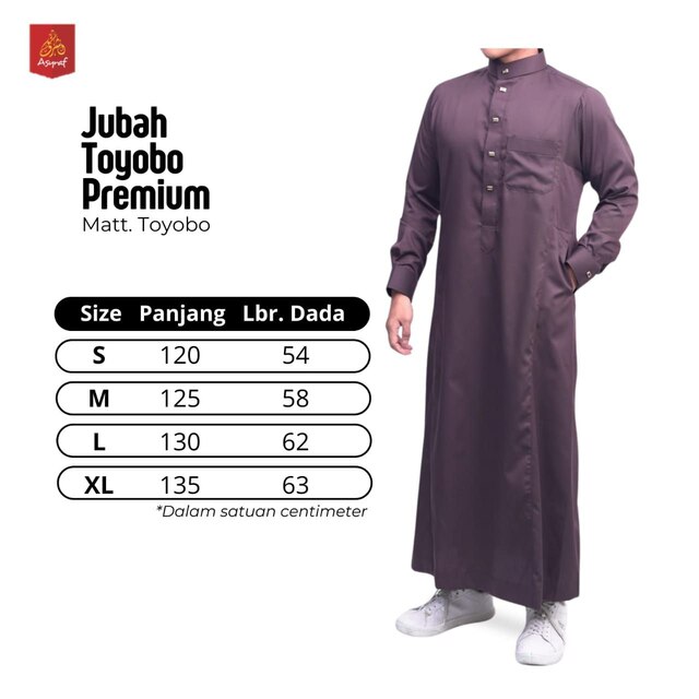 ASYRAF JUBAH SAUDI TOYOBO PREMIUM MANSET - Gambar 2