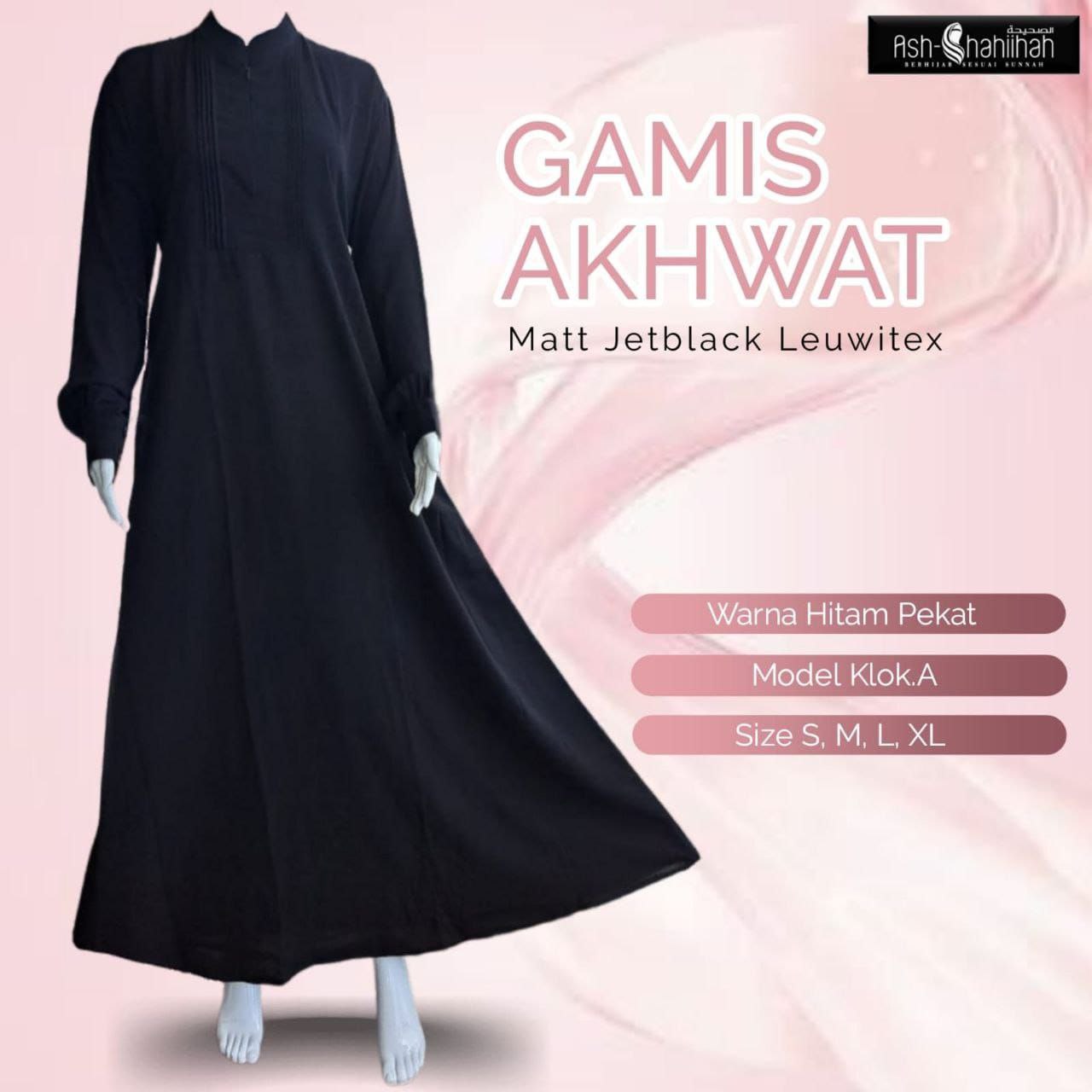 ASH SHAHIHAH GAMIS JUBAH AKHWAT KLOK A