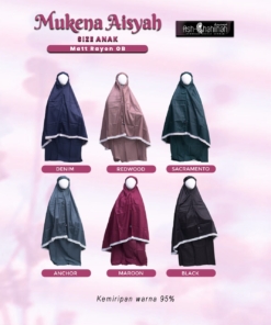 Alternative view of ASH-SHAHIHAH MUKENA AISYAH ANAK SIZE ANAK