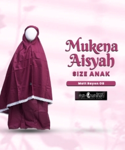 ASH-SHAHIHAH MUKENA AISYAH ANAK SIZE ANAK